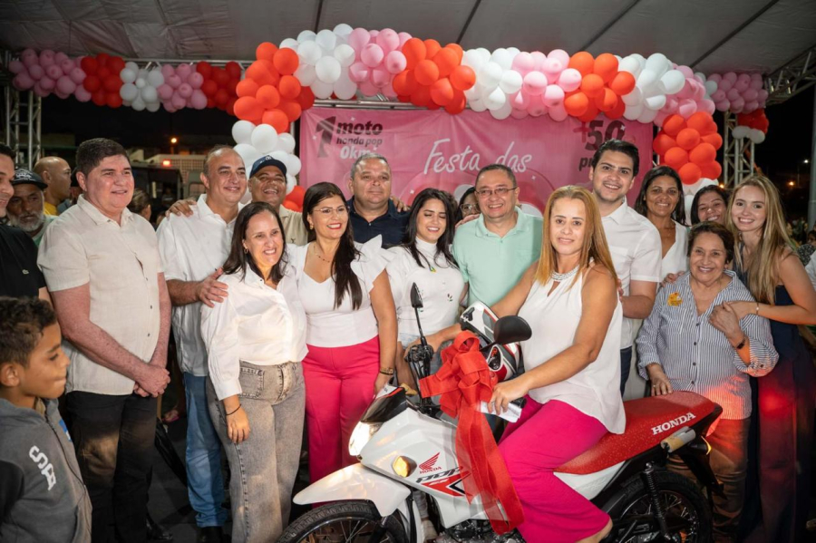 Prefeitura de Santana do Ipanema sorteia 1 moto 0km + 50 prêmios em Festa das Mães