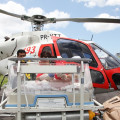Samu Aeromédico completa três anos e salva 446 vidas
