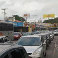 Apagão: semáforos desligados e trânsito caótico em Maceió