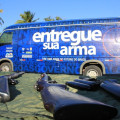 Ônibus do Desarmamento integra ações da Festa da Padroeira em Delmiro Gouveia