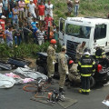 Cinco pessoas morrem em acidente na AL-487 em Traipu