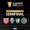 CSA X Murici e CRB X ASA farão as semifinais do Alagoano 2020