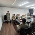 Comando Metropolitano da PM se reúne com representantes de unidades operacionais