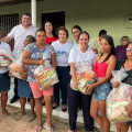 Famílias carentes da zona rural de Santana do Ipanema recebem cestas básicas